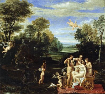 Paysage avec la Toilette de Vénus - Annibale Carracci